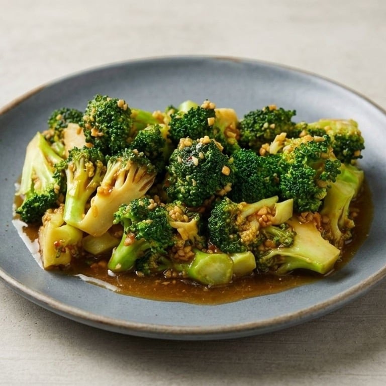 V7. 大蒜芥蓝 Broccoli w. Garlic Sauce