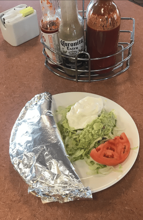 Burrito Fiesta (Grilled Lunch Special)