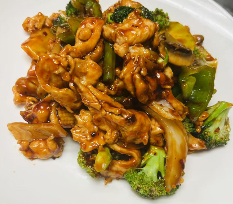 Chicken w.  Garlic Sauce