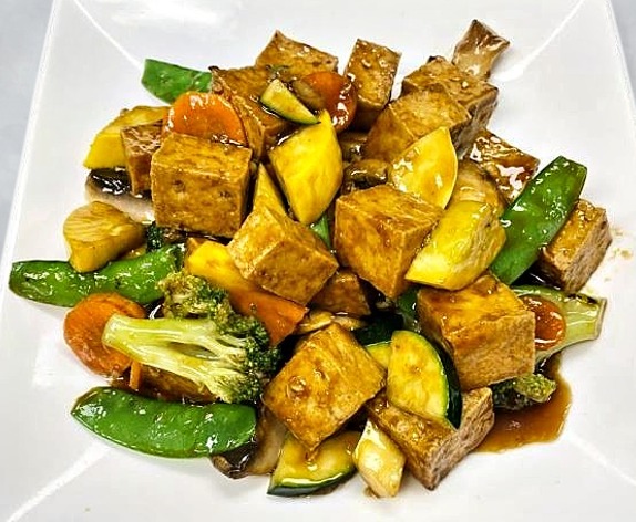 Fried Tofu Mixed Vegetable