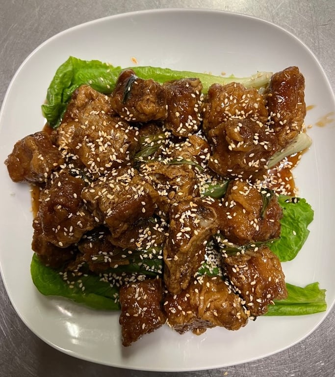 80. Chinese Style Sweet and Sour Spareribs