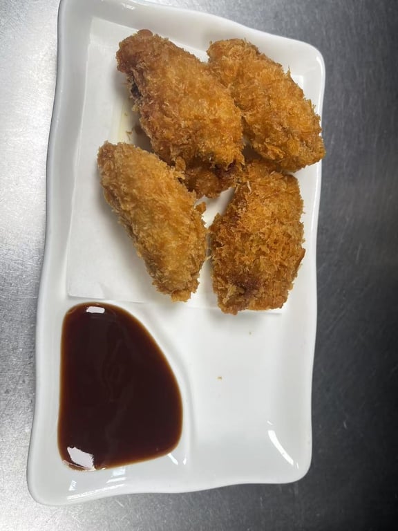 A18. Fried Oyster (4 pcs)