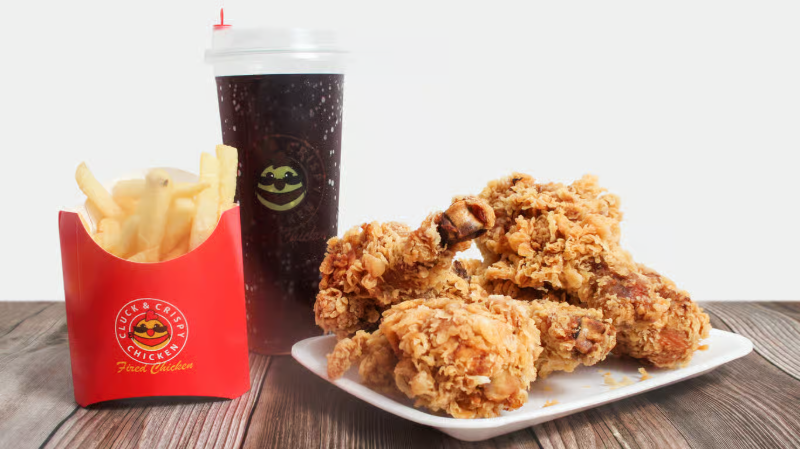 C3. 炸鸡腿套餐 Fried Chicken Drumsticks Combo