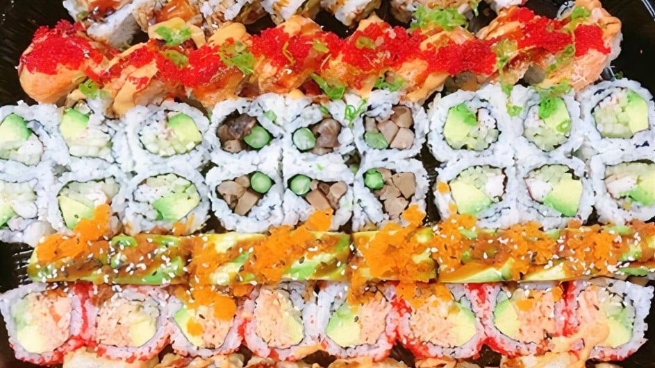 Sushi Party Tray #1 for 5 ppl