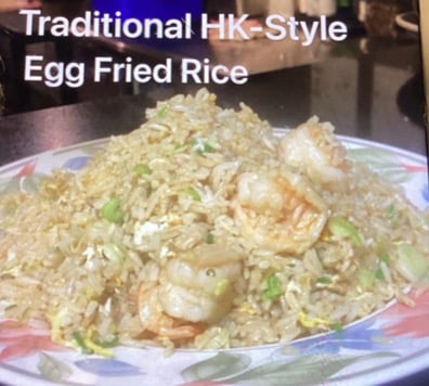 Traditional HK Style Egg Fried Rice