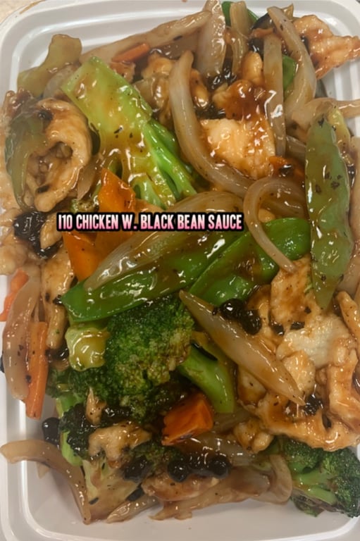 I10. 豉汁鸡 Chicken w. Black Bean Sauce