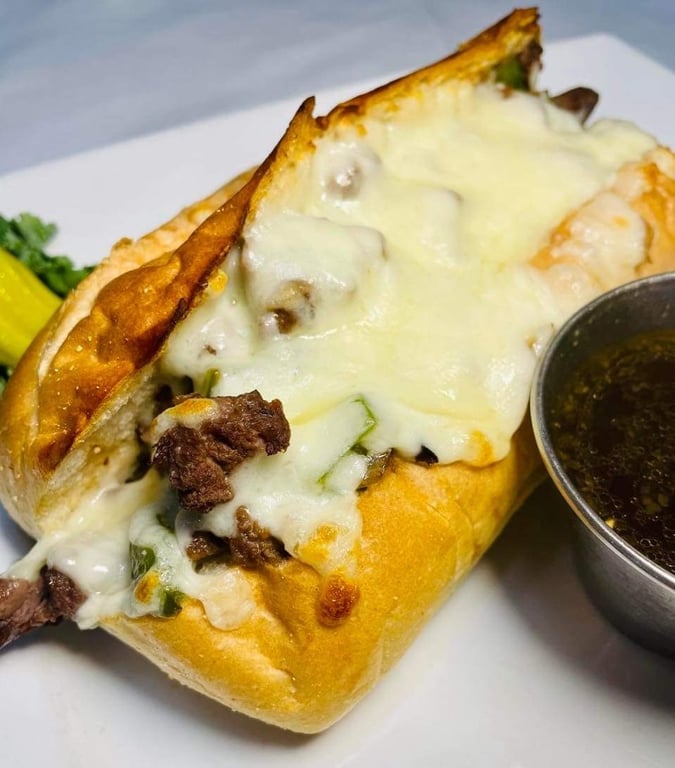 PHILLY STEAK SANDWICH