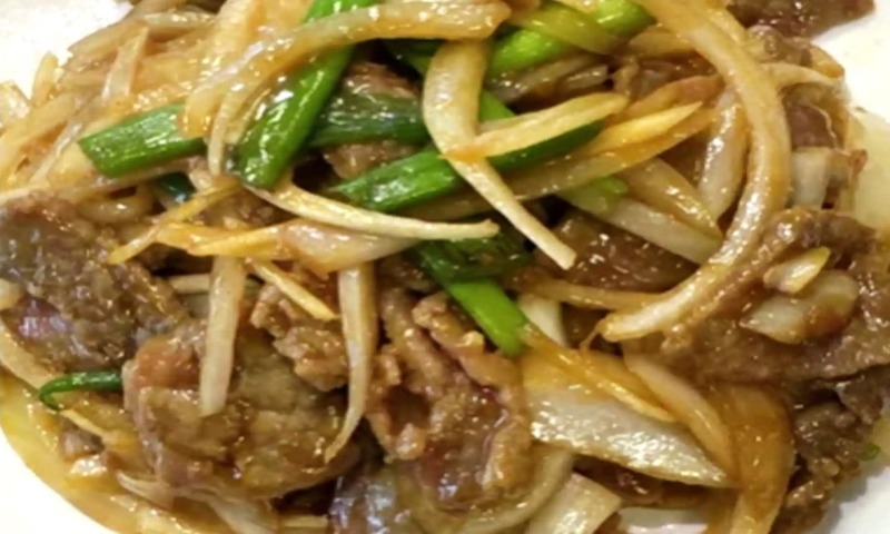 Ginger Onion Beef