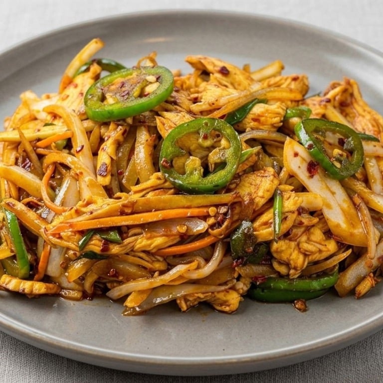 C6. 墨西哥椒鸡  Jalapeño Chicken