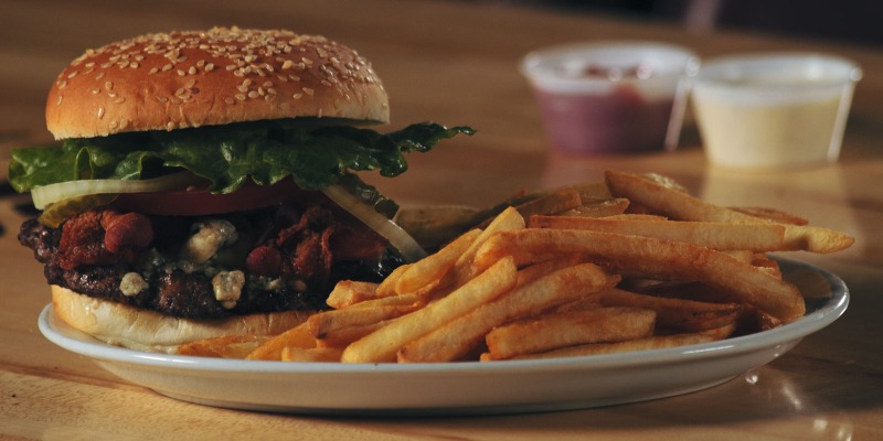 Black & Blue Burger Image
