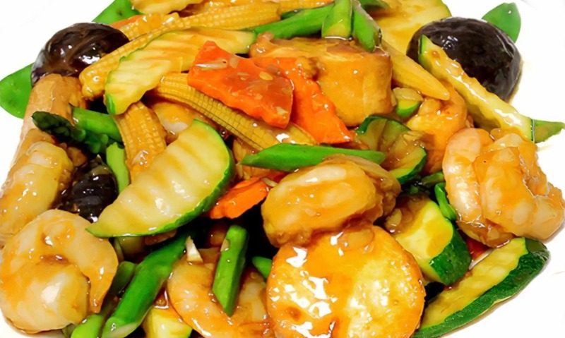 Prawn w.Japanese Tofu