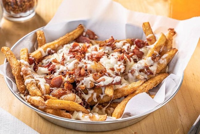 Bacon Provolone Fries