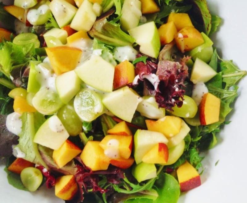 Fruits and Greens Platter