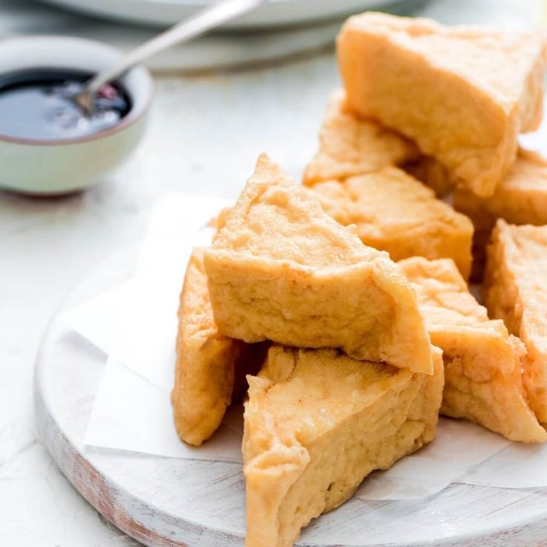 4. Fried Tofu (16)