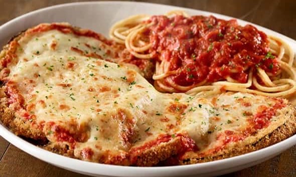 Eggplant Parmigiano pasta