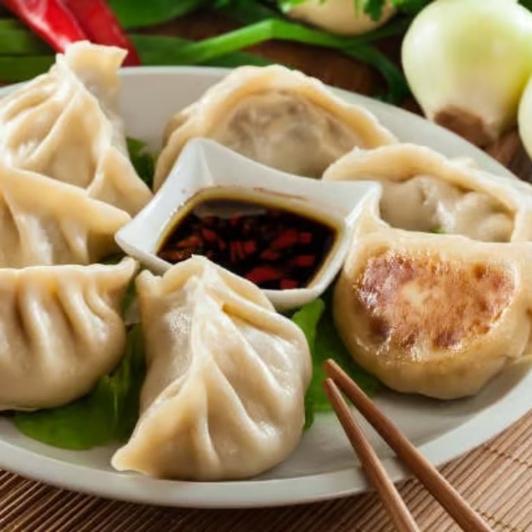 5. Steamed Dumplings (8)