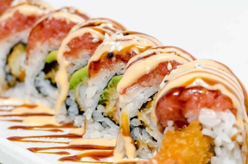 6. Red Dragon Roll