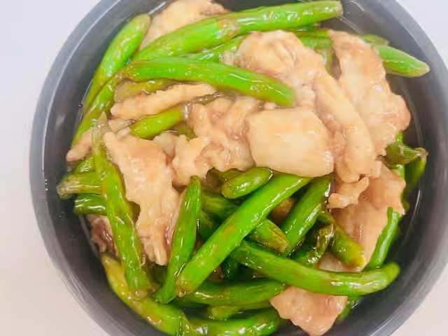 Chicken with String Bean 四季豆鸡