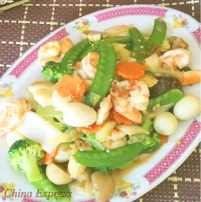 L21 Shrimp w. Chinese Veg Lunch白菜虾