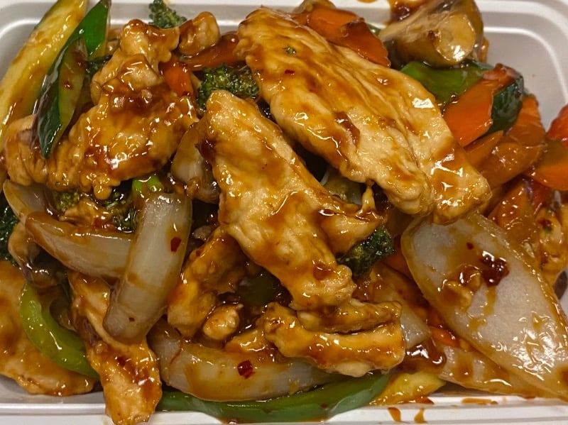 鱼香鸡 Chicken w. Garlic Sauce