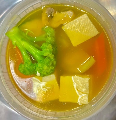 21. Vegetable Bean Curd Soup