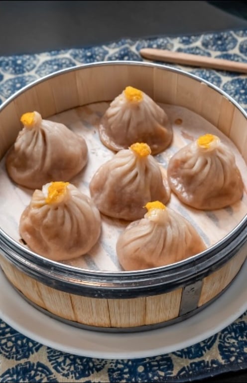 1. Crabmeat & Pork Soup Dumplings (6)