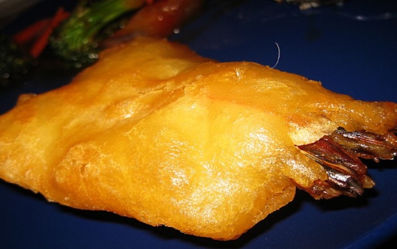 4. Fried Fantail Shrimp (2) 凤尾虾