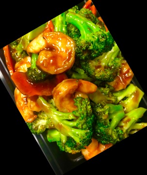 64. 芥兰虾 <br>Shrimp w. Broccoli