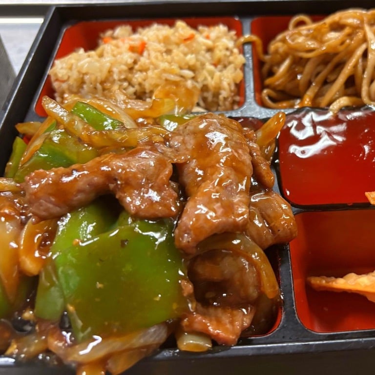 Pepper Steak Bento Box