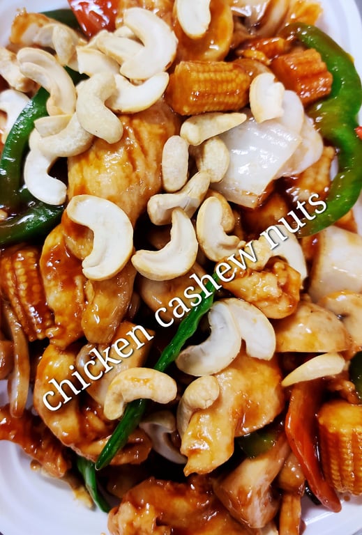 腰果鸡 75. Chicken w. Cashew Nuts