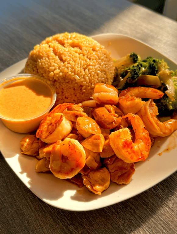 H10. Hibachi Chicken & Shrimp