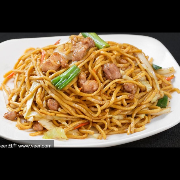 E1. 鸡肉炒面 Chicken Chow Mein