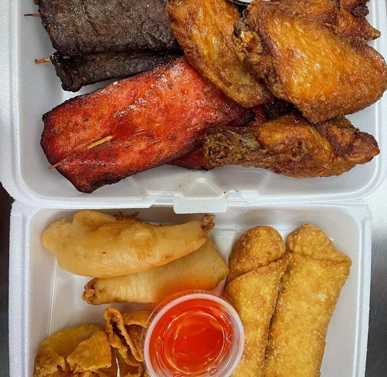 Pu Pu Platter for 2 宝宝盘