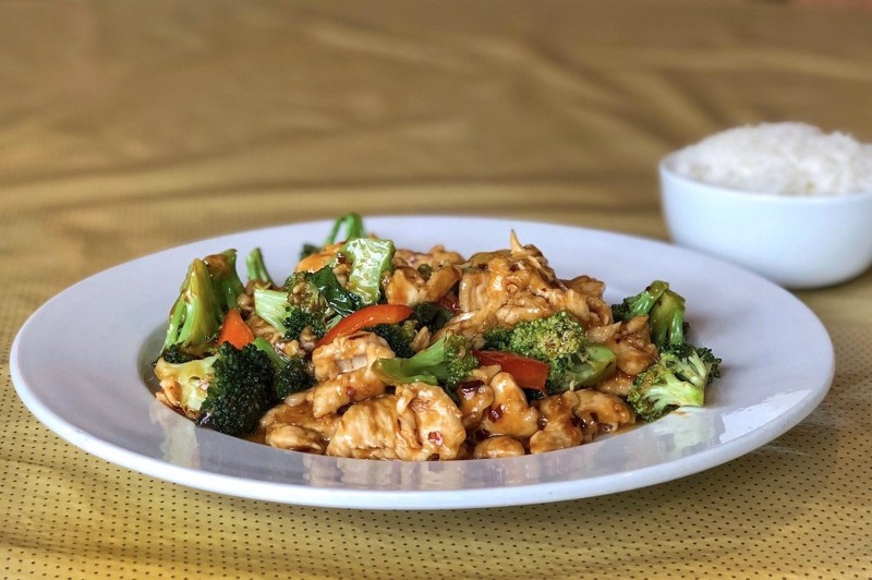 91. Chicken w. Garlic Sauce 鱼香鸡