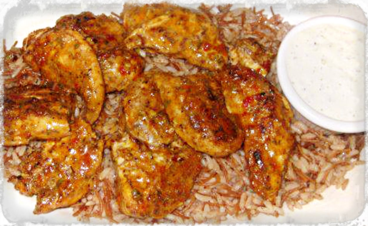 SPICY CHICKEN ON RICE Image