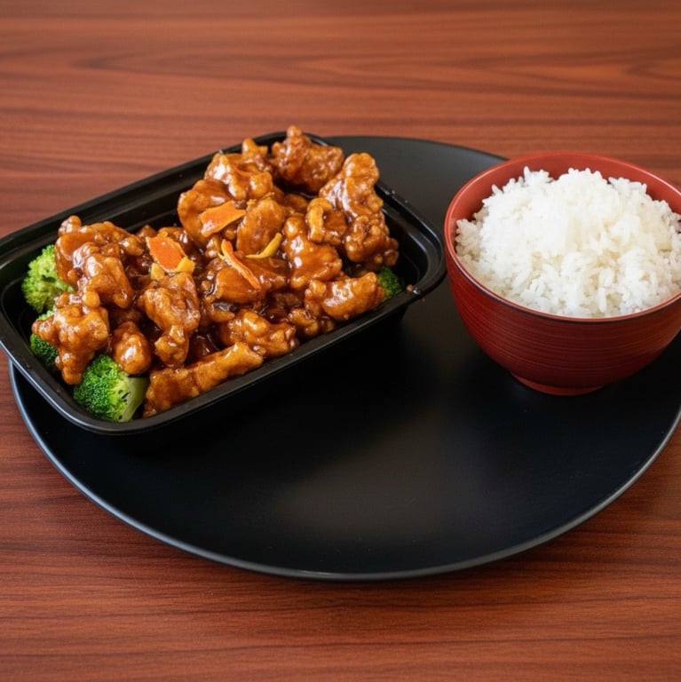 S16. Chicken w. Orange Peel