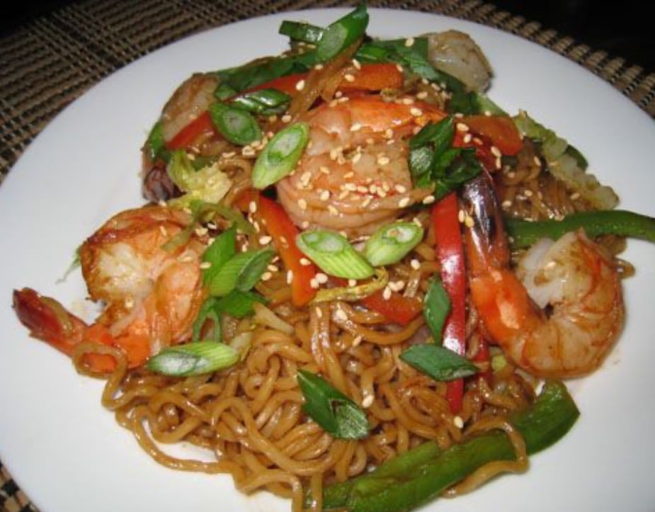 Shrimp Yaki Soba