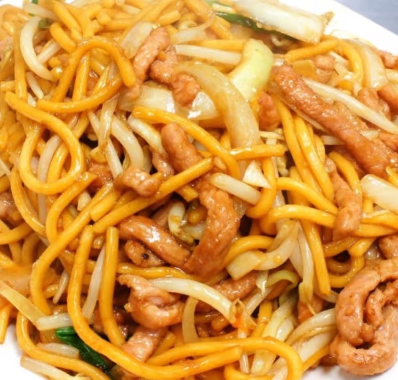 鸡捞面 Chicken Lo Mein