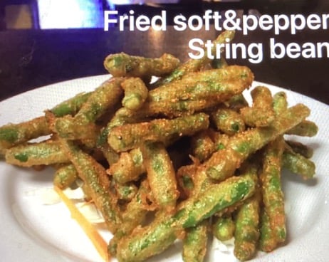 Fried Salt & Pepper String Bean