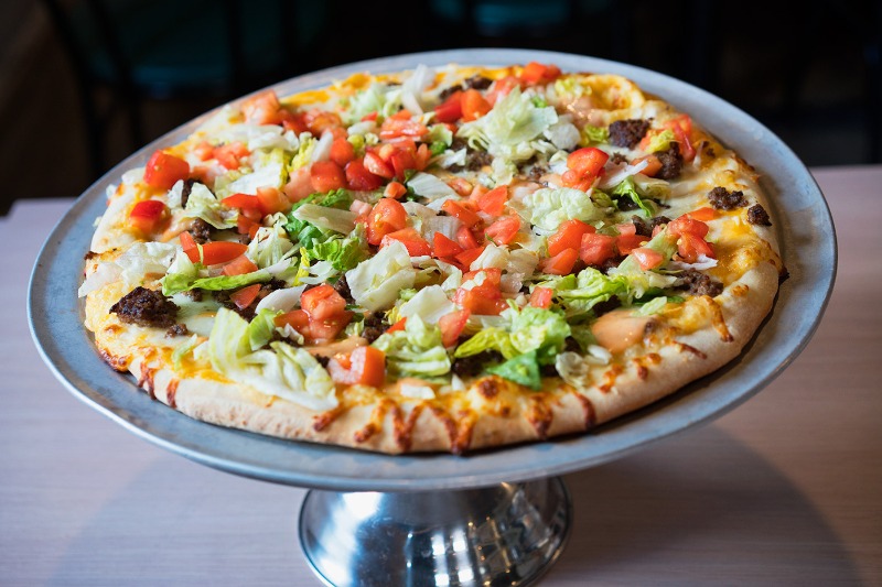 Cheeseburger Pizza