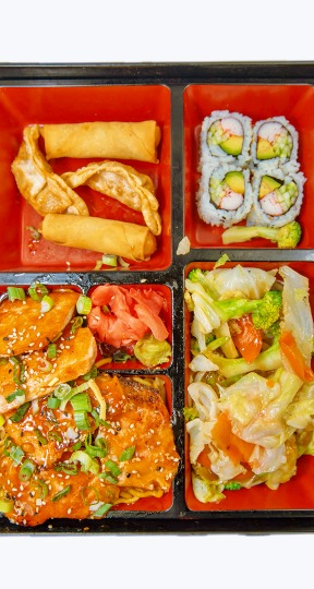 Salmon Bento Box