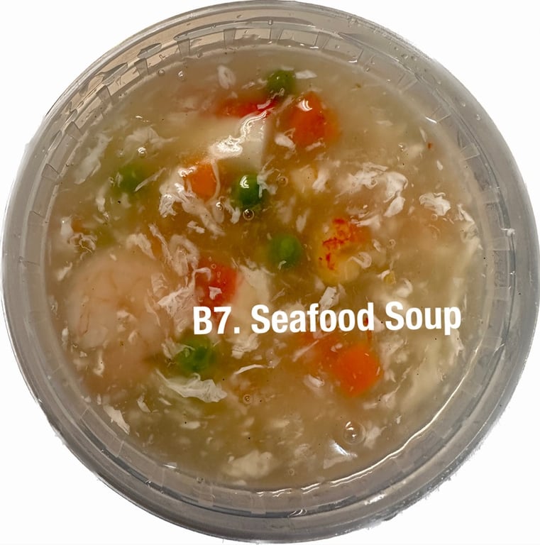 B7. 海鲜汤 Seafood Soup