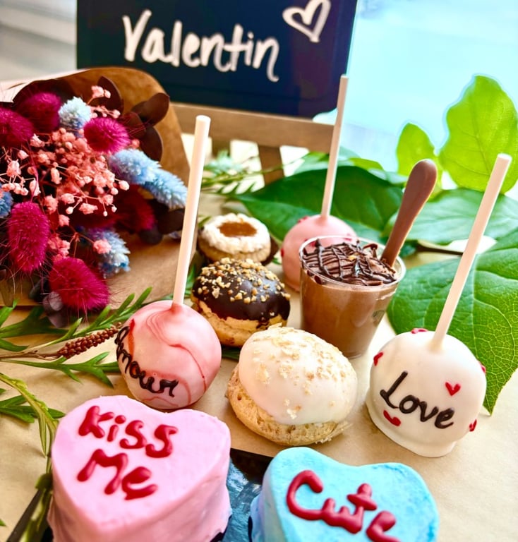 Coffret St-Valentin (repas pour 2)