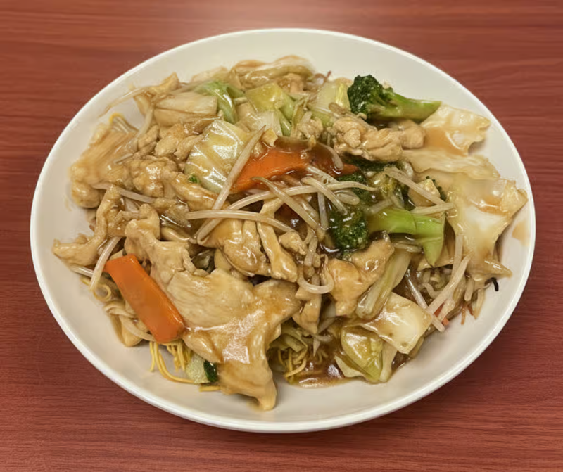 Chicken Cantonese Noodles