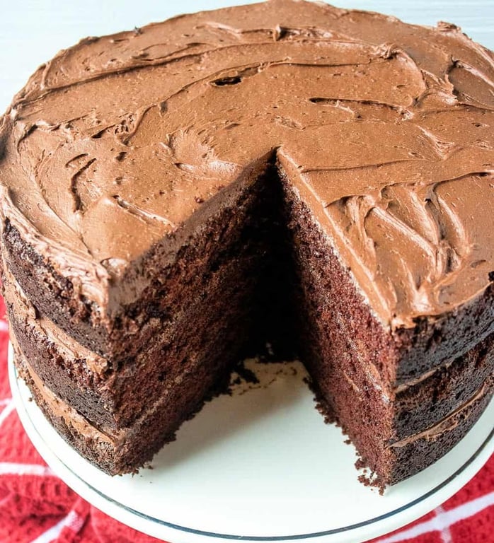 Devine Double Chocolate Cake
