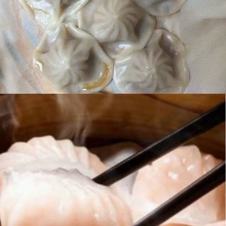 10.mini pork soup dumplings (6)/ crystal shrimp dumplings (6)