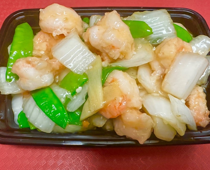64. Shrimp w. Chinese Vegetable 白菜虾