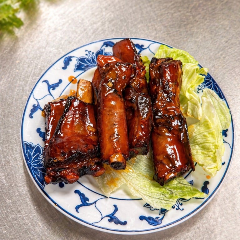 A15. B.B.Q. Pork Ribs (4)