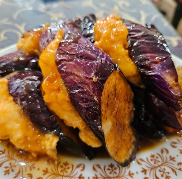 14. Stuffed Eggplant