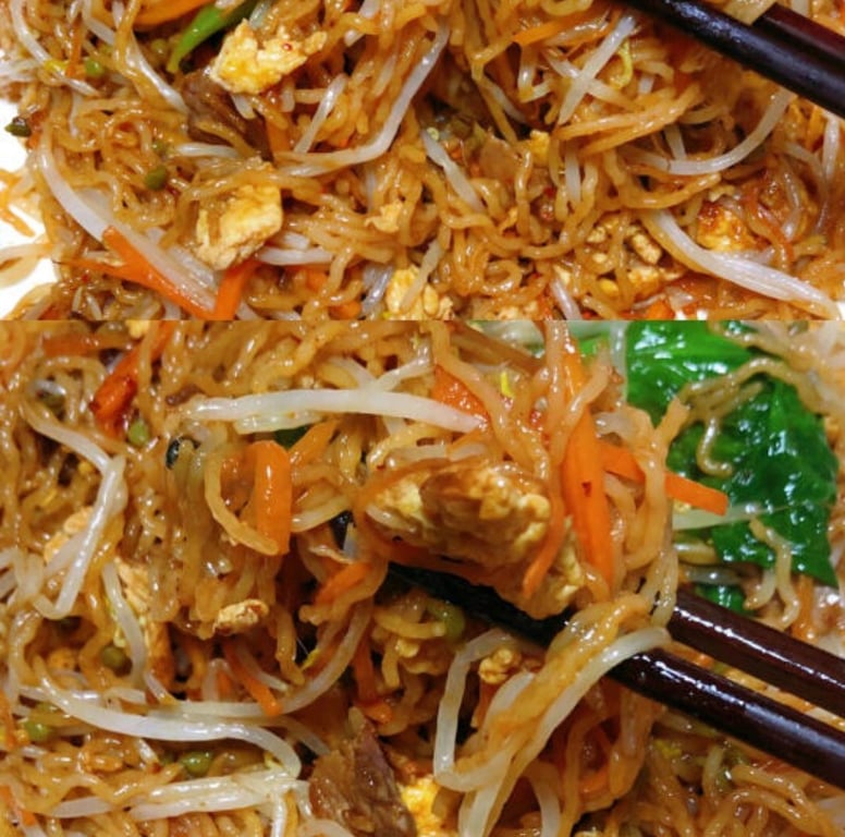 20. 炒米粉 Pan Fried Vermicelli